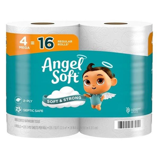 ANGEL SOFT 4 ROLL 6CT