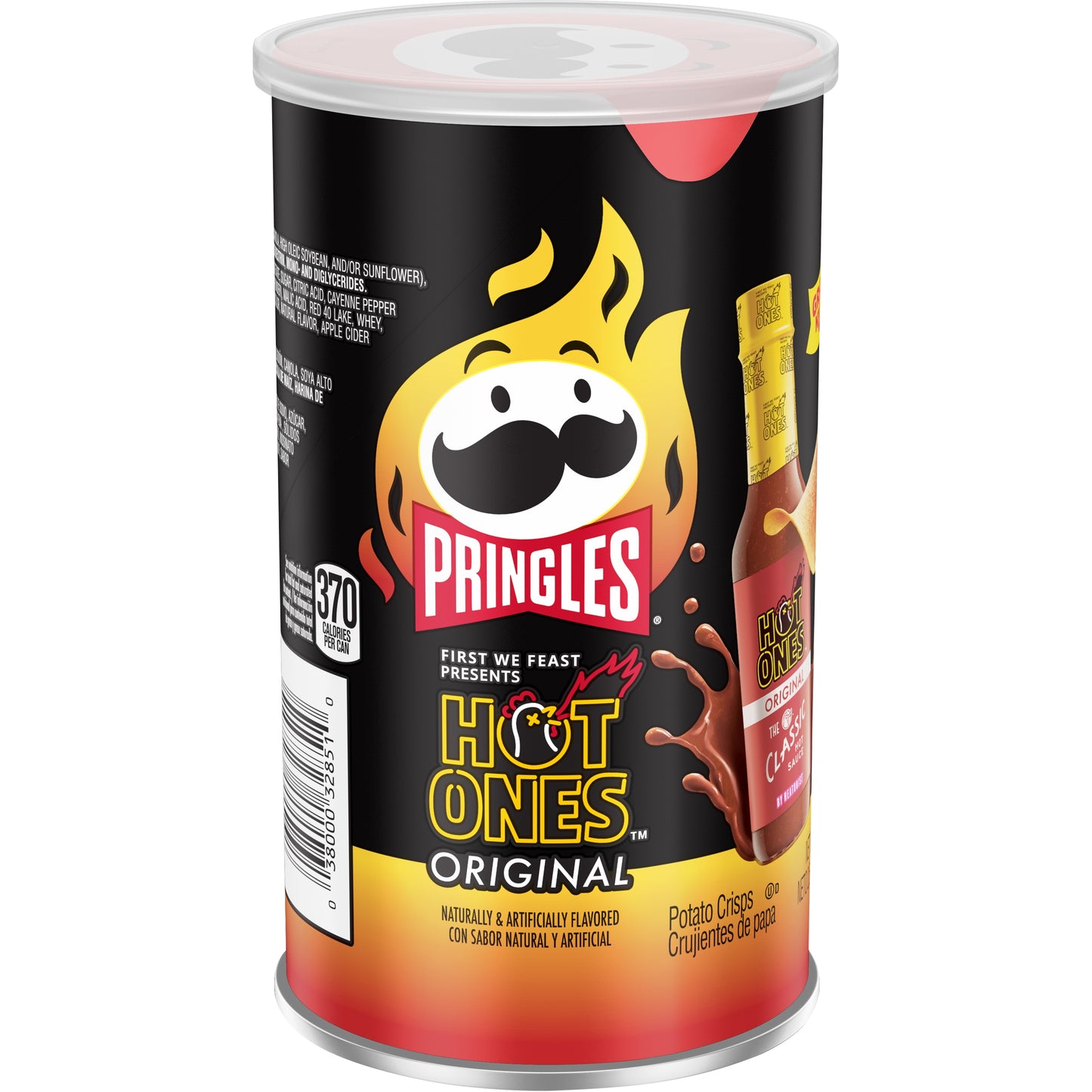 PRINGLES MEDIUM HOT ONES CLASSIC 12CT