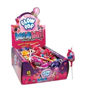 CHARMS BLOW POP BURSTING BERRY 48CT