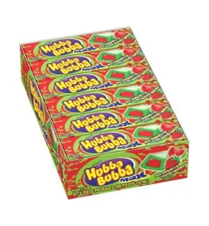 HUBBA BUBBA STRAW-WATE GUM 18CT