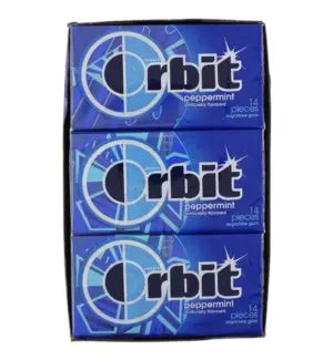ORBIT PEPPERMINT 12CT