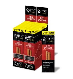 GAME 2/$1.29 RED CIGARILLO