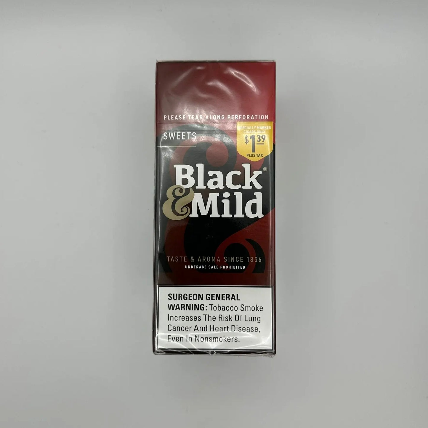 BLACK & MILD PP $1.39 SWEET 25CT $1.39