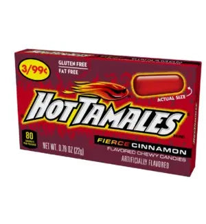 MIKE & IKE 3/99C HOT TAMALES