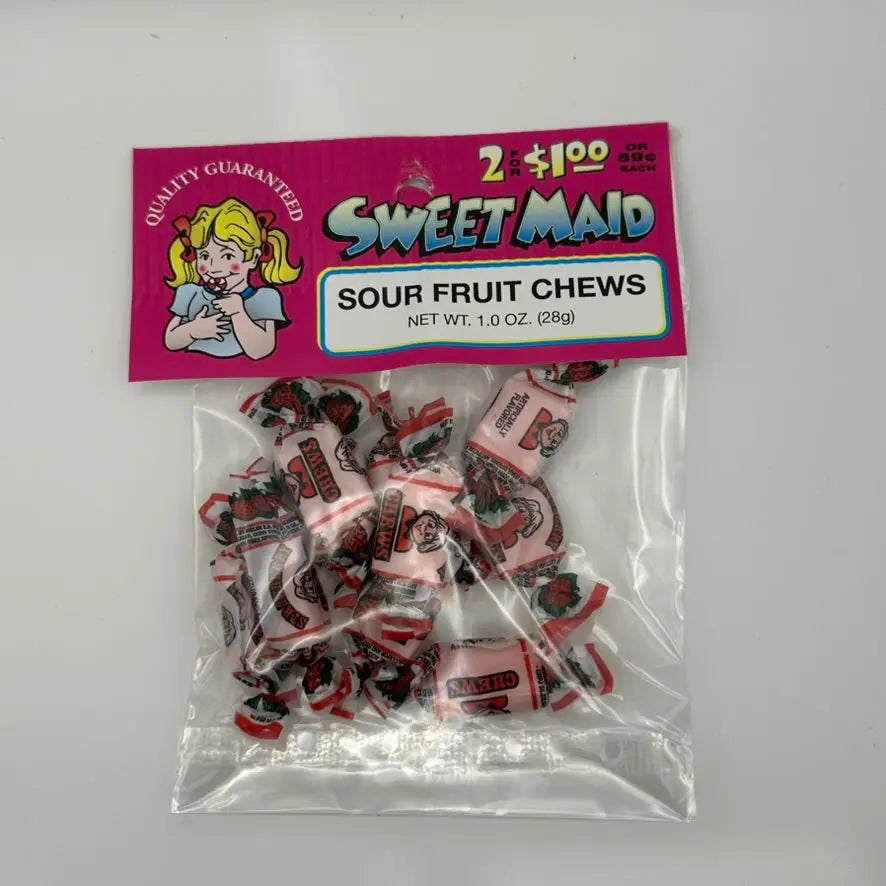 Candy 2 / $ 1.00 Sour Fruit Chews Straw