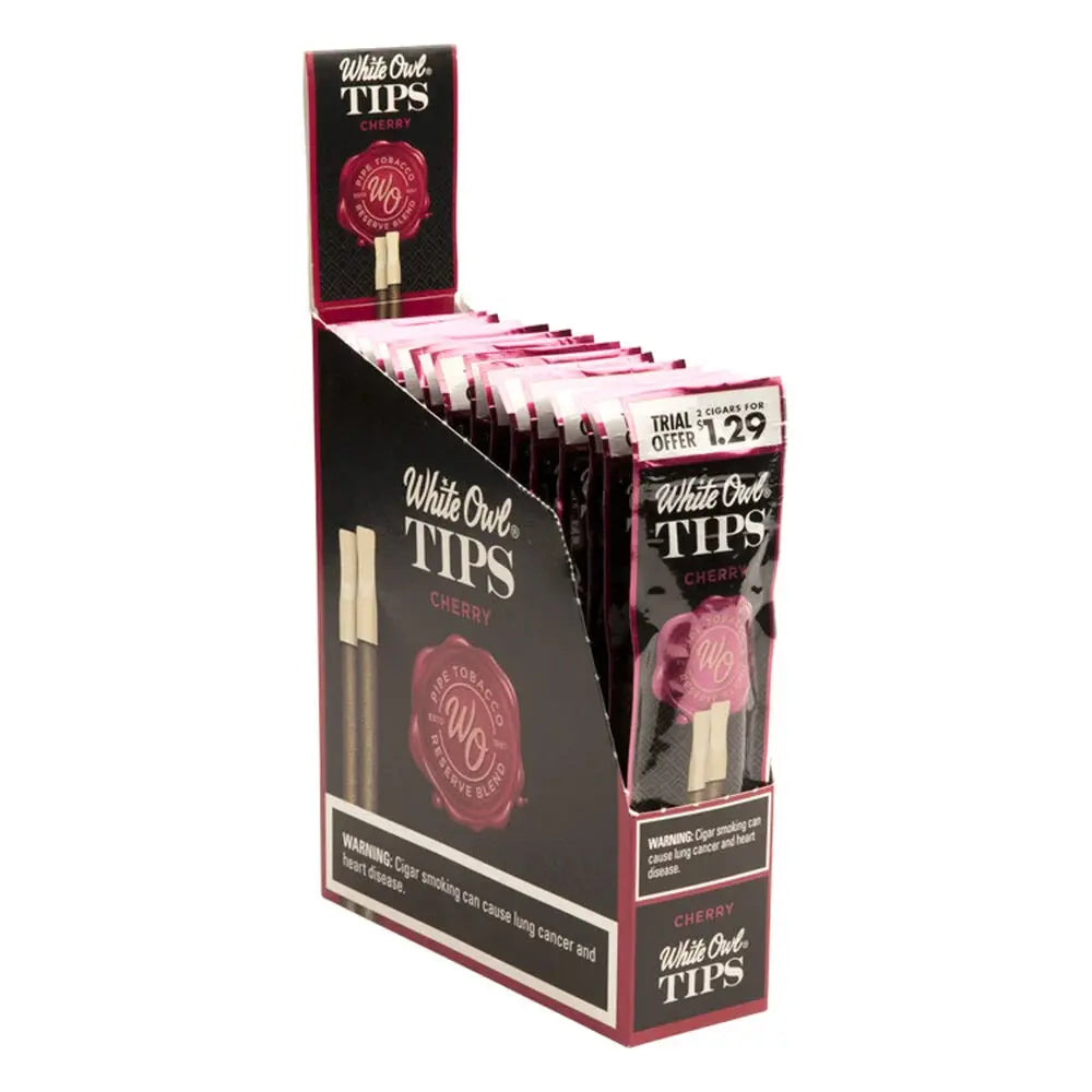 W.O. 2/1.19 CIG CHERRY WINE/W OWL CHERRY TIPS FREE