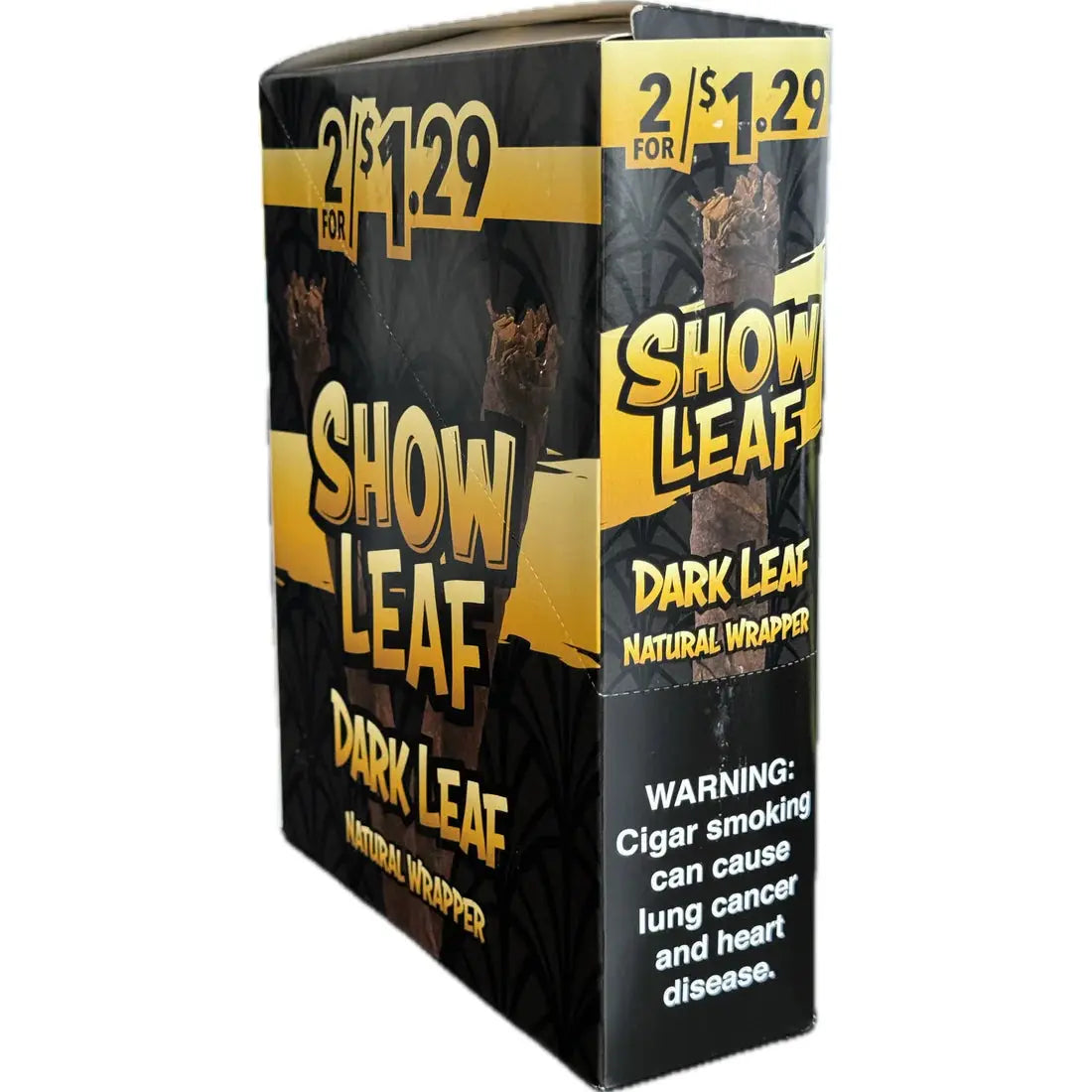 SHOW LEAF 2/$ 1.29 DARK LEAF 15/2PK