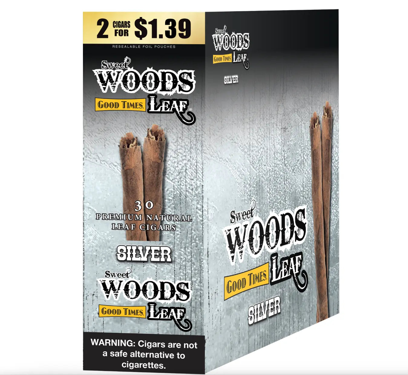 G.T LEAF 2/$1.39 SILVER