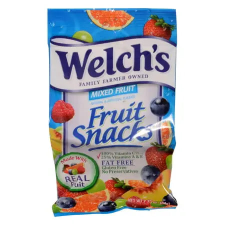 WELCH'S FRUIT SNACKS MIXED FRUIT 2.25OZ/48CT