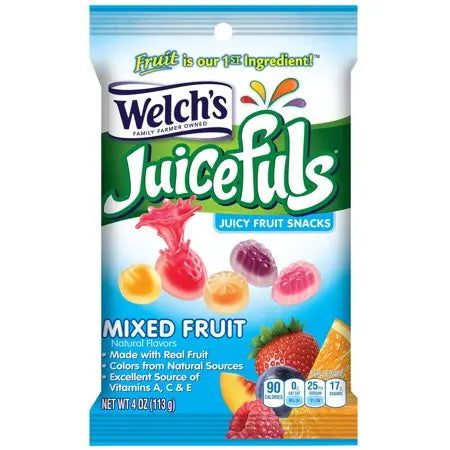 WELCHS JUICEFULS MIXED FRUIT 4OZ/12CT