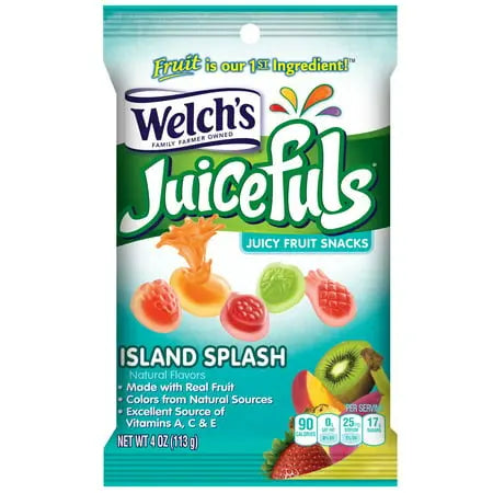WELCHS JUICEFULS ISLAND SPLASH 4OZ/12C