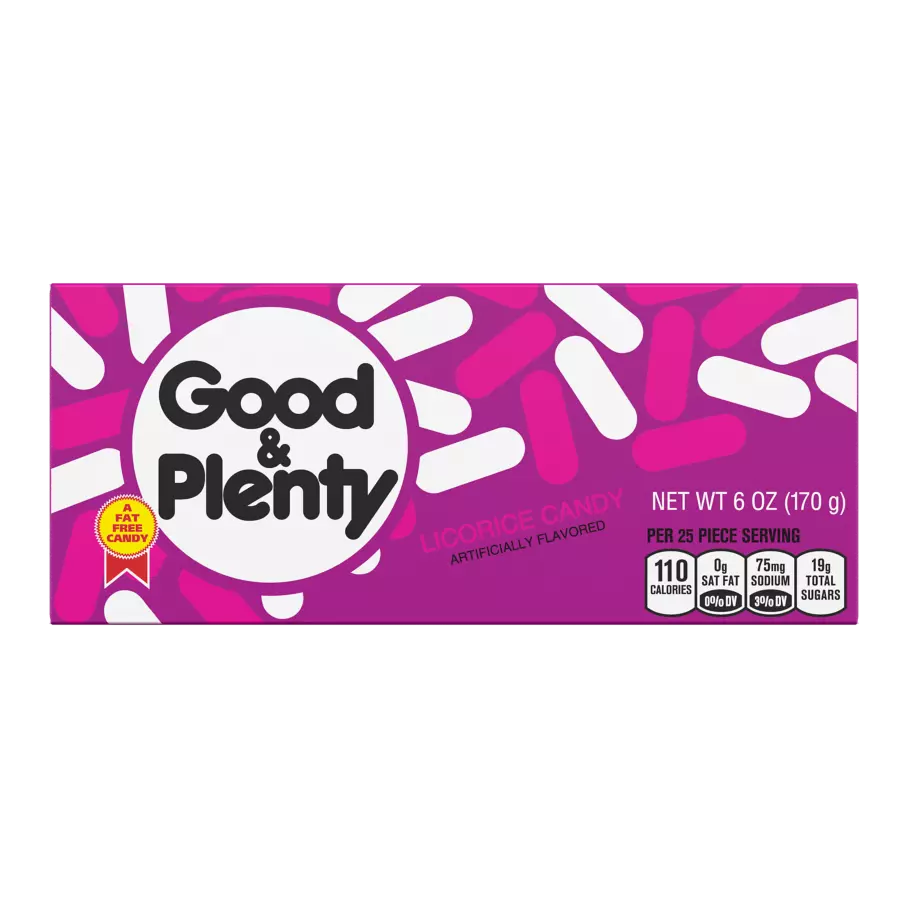 THR GOOD & PLENTY BOX 6CT