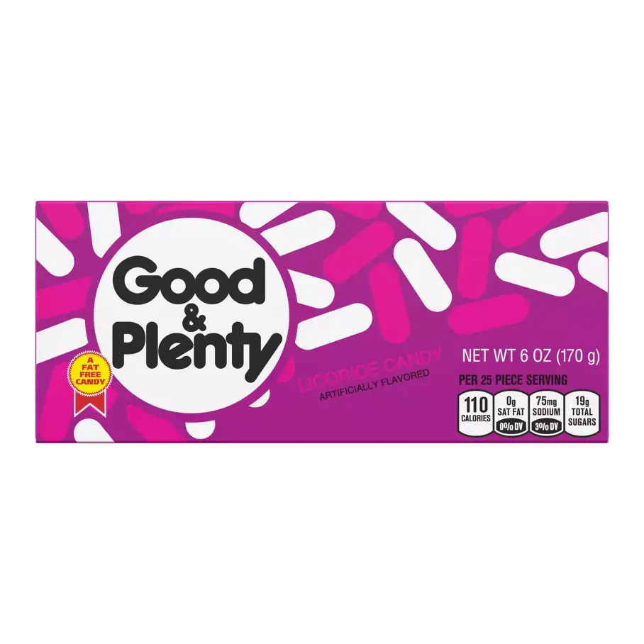 THR GOOD & PLENTY BOX 6CT