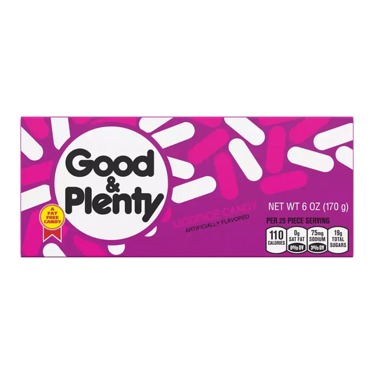 THR GOOD & PLENTY BOX 6CT