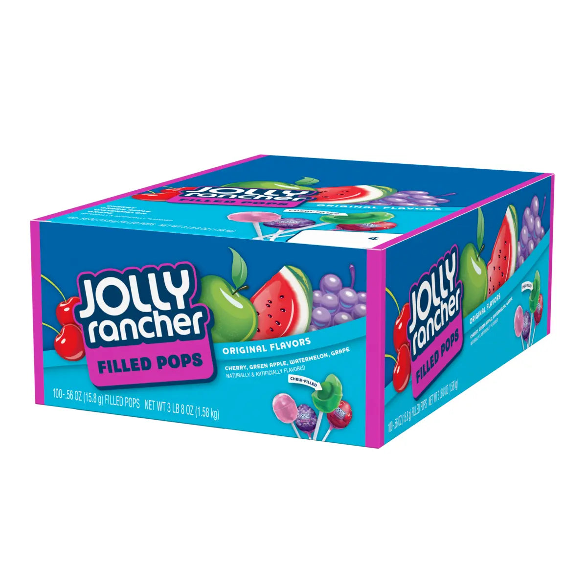 JOLLY RANCHER CHEW POP 100CT