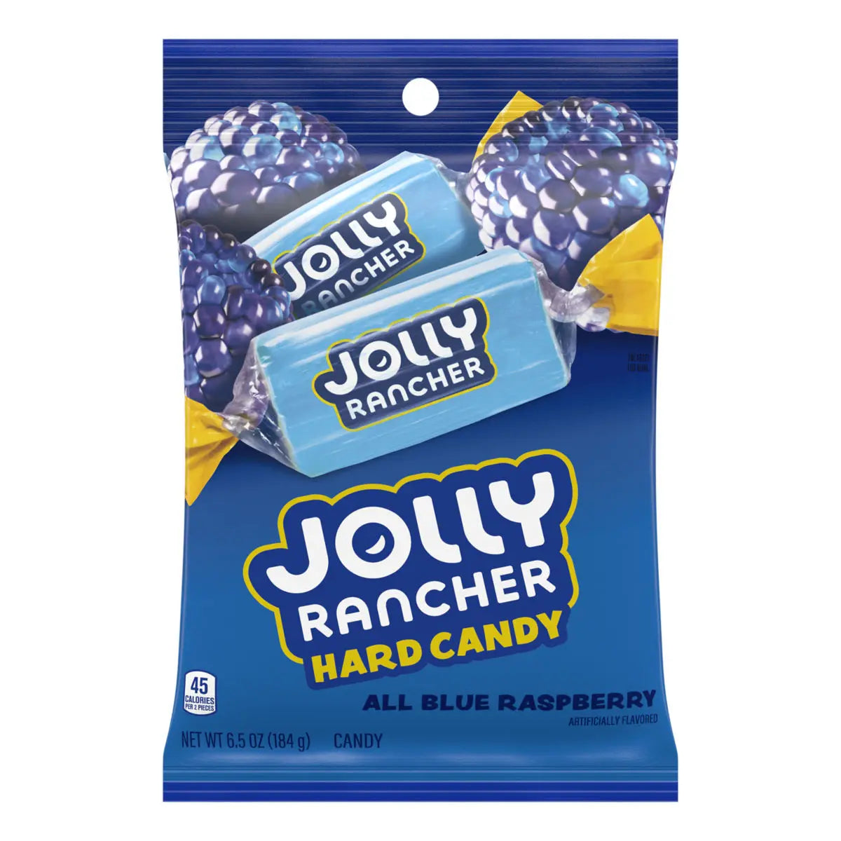 PEG JOLLY RANCHER HARD CANDY BLUE RAS 6/6.5OZ