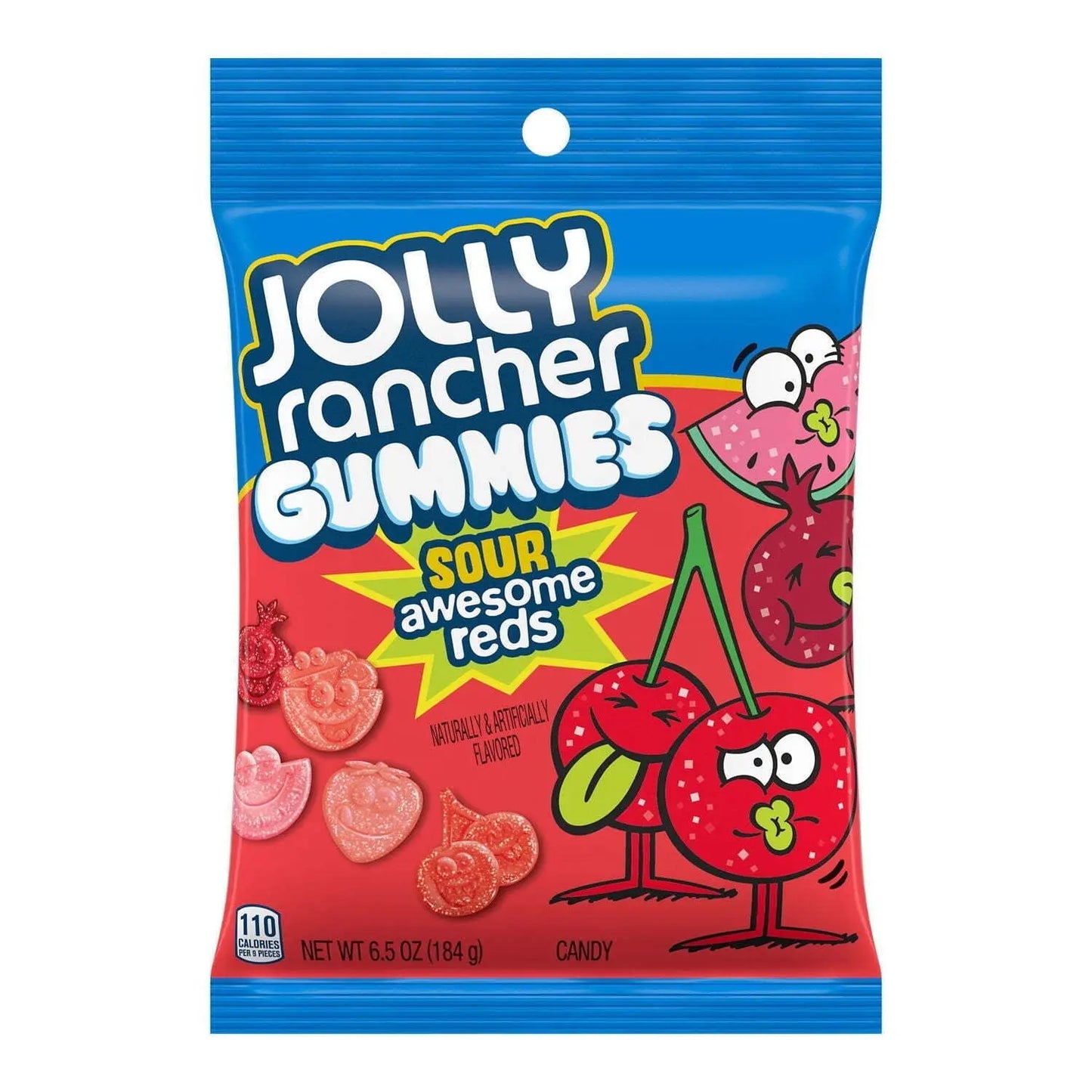 PEG JOLLY RANCHER GUMMIES AWESOME REDS 6/6.5OZ