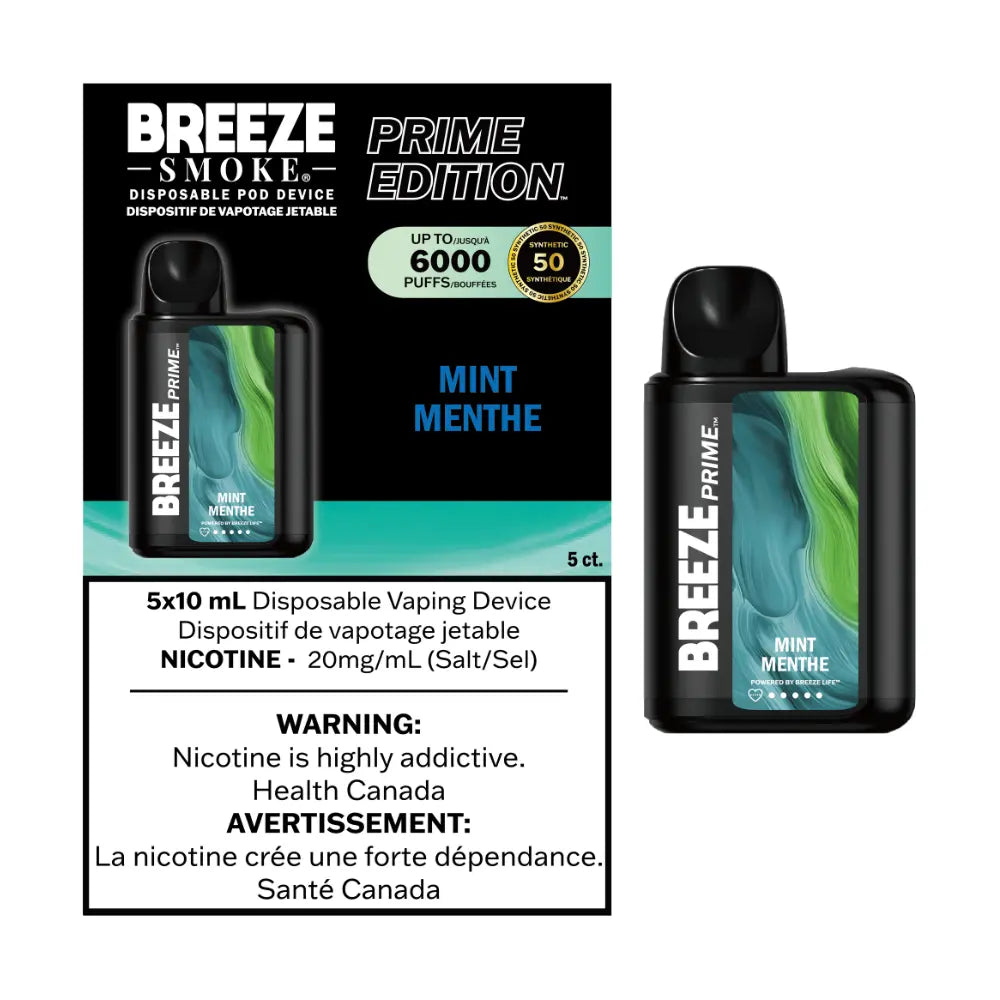 BREEZE PRIME MINT 5CT (FINAL SALE)