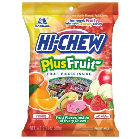 PEG HI-CHEWS PLUS FRUIT MIX 6/2.82OZ