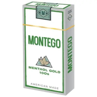 MONTEGO MENTHOL GOLD KS BOX