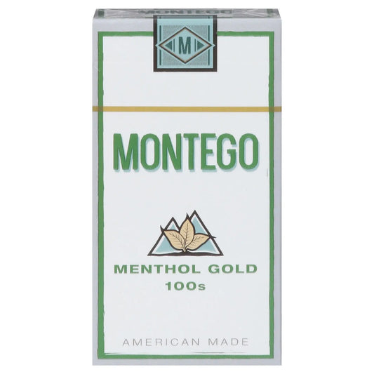 MONTEGO MENTHOL GOLD 100 BOX