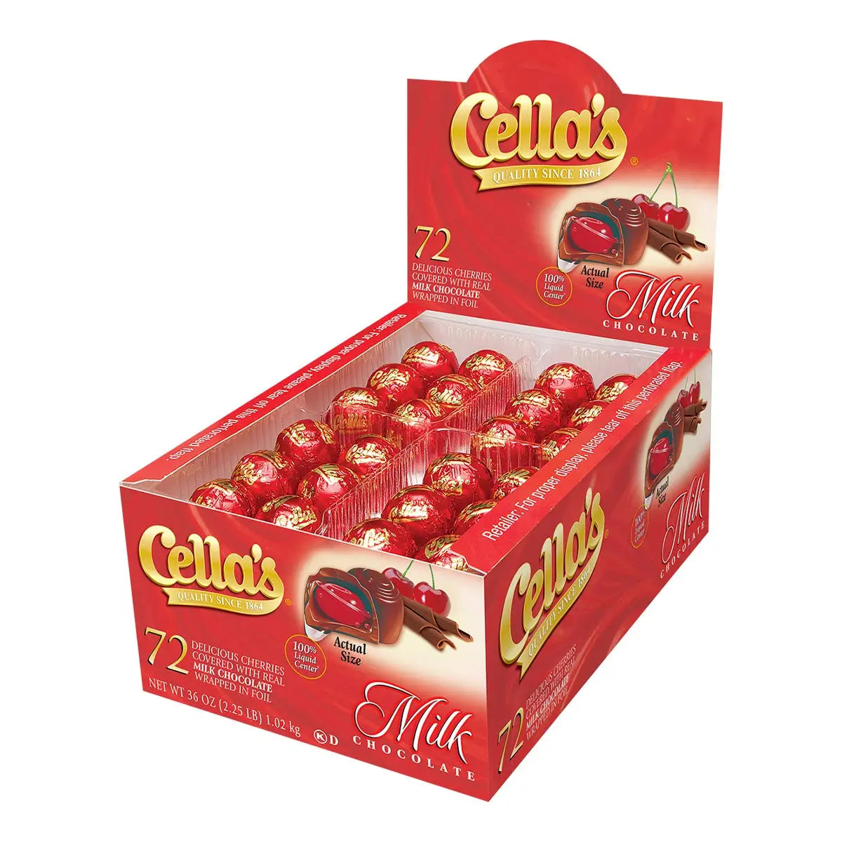 CELLA'S CHERRIES 72CT