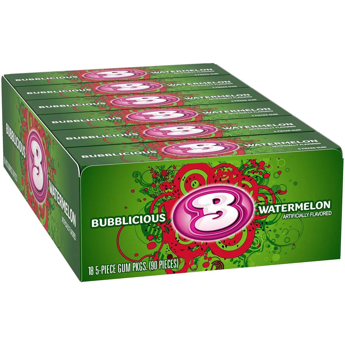 BUBBLICIOUS WATERMELON 18 CT