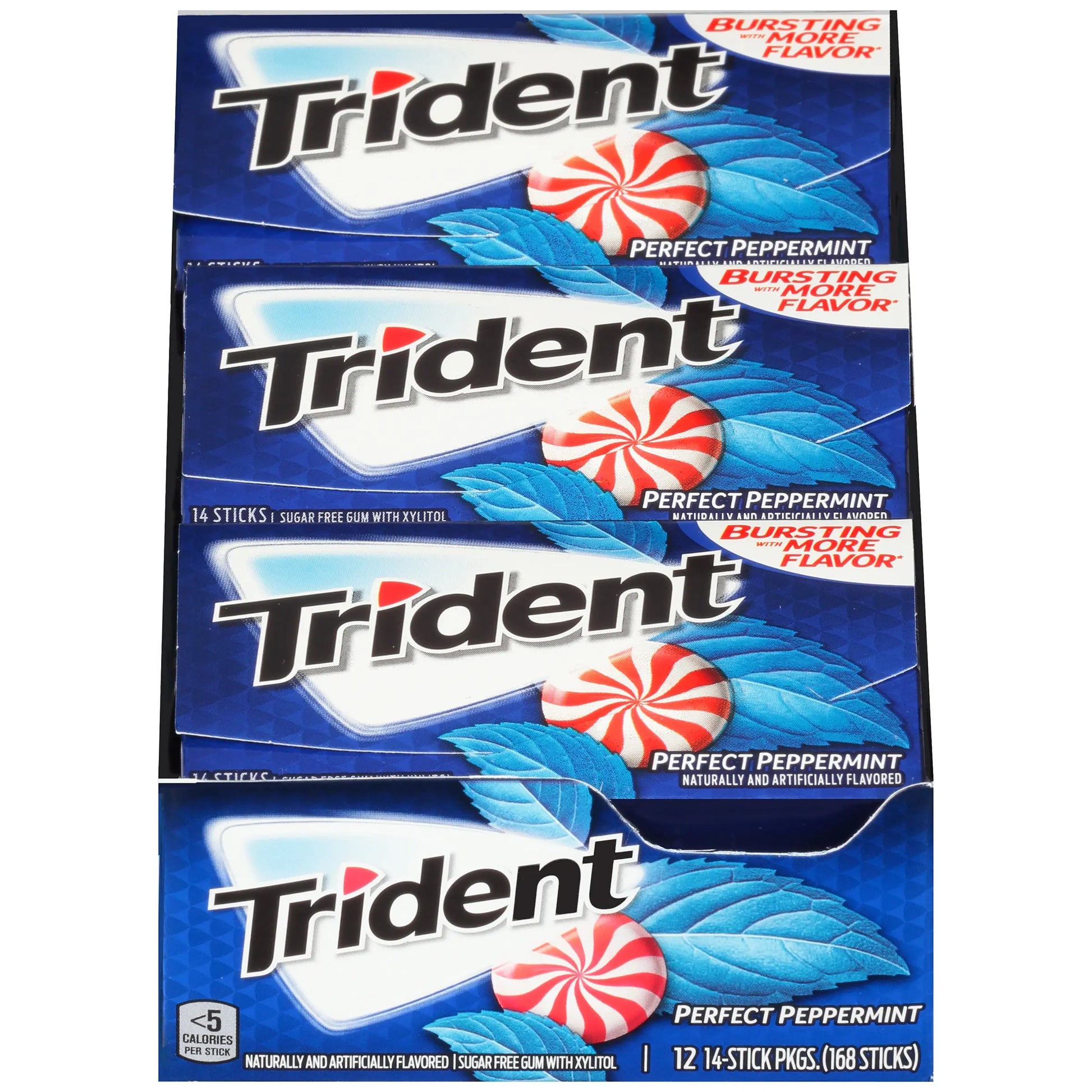 TRIDENT VALUE PERFECT PEPPERMINT 12 CT
