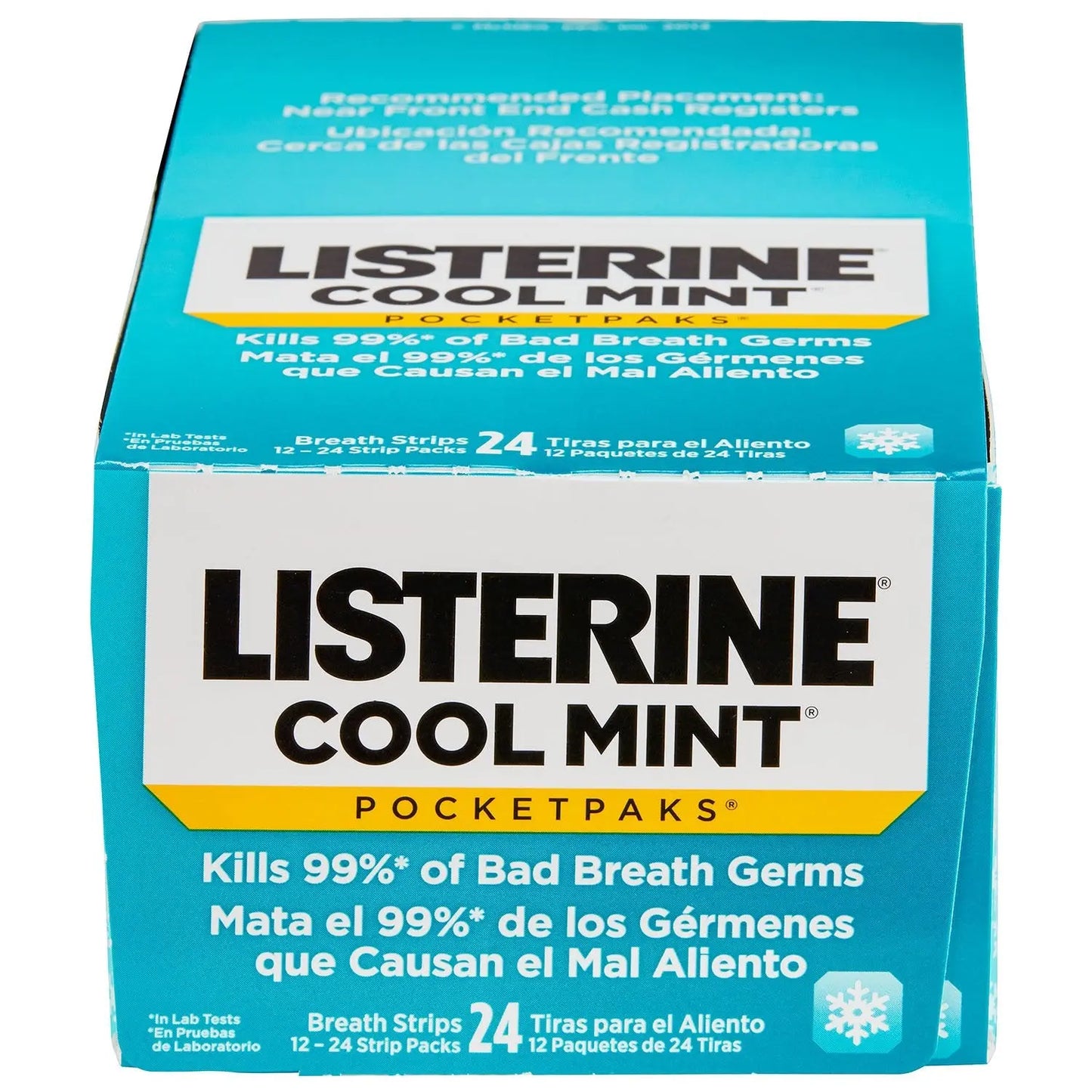LISTERINE POCKET STRIPS COOL MINT 12CT