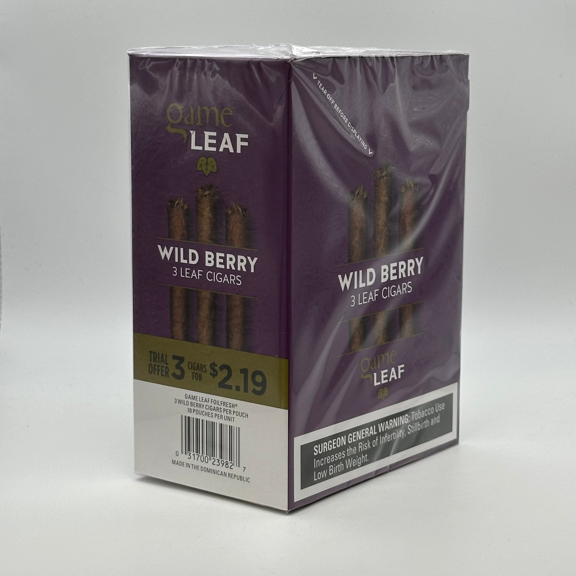 Game Leaf 3/$1.29 Wild Berry - Chase Cash & Carry