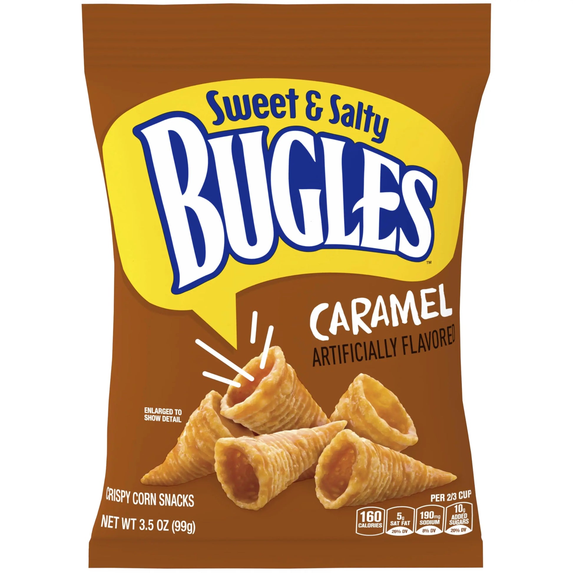 BUGLES CARAMEL 7/3OZ