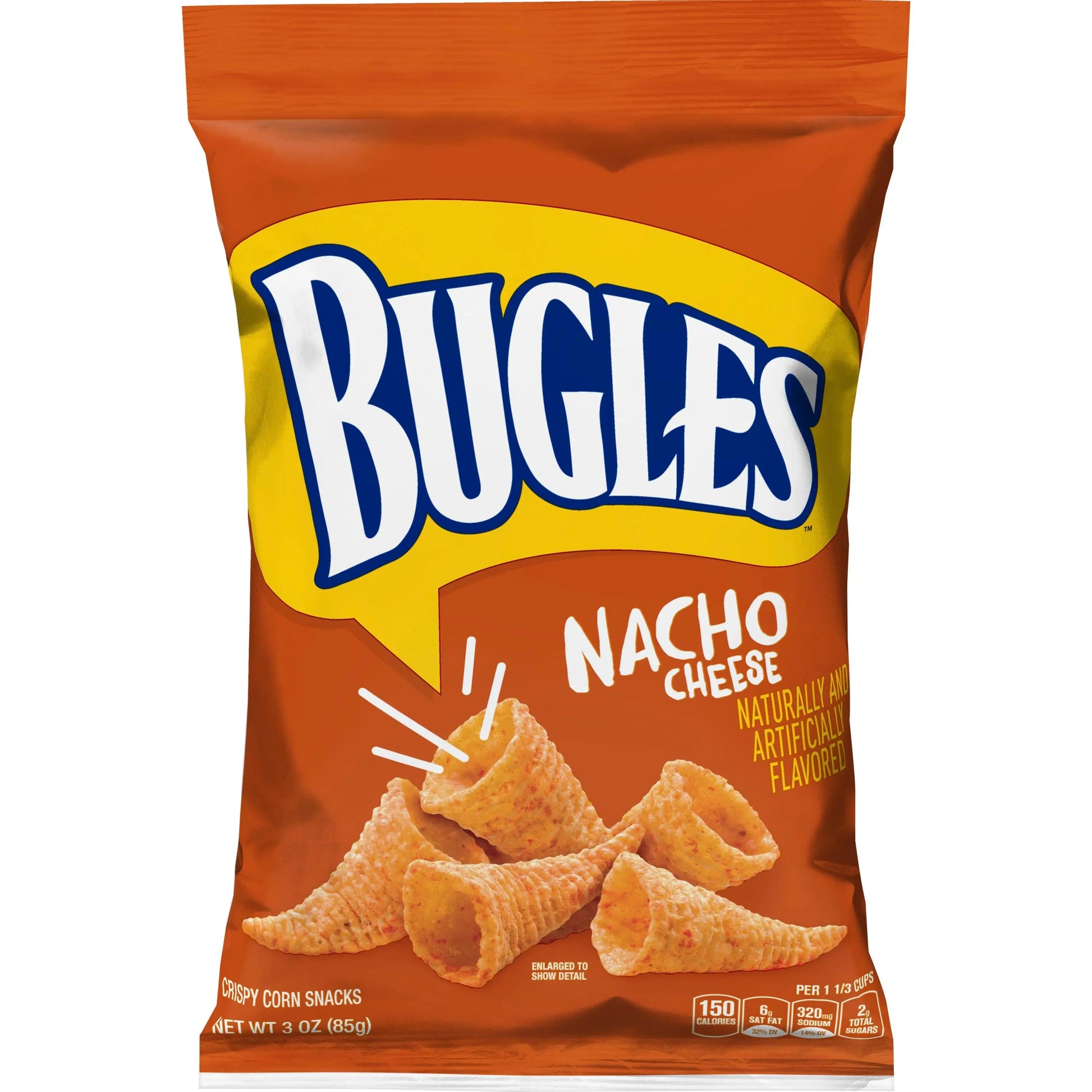 BUGLES NACHO CHEESE 6/3OZ