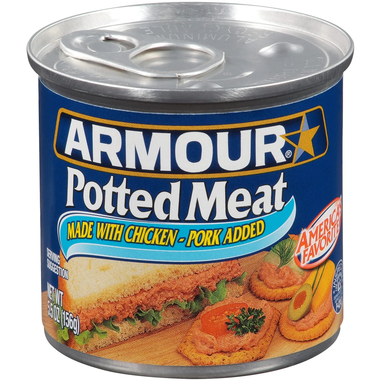 ARMR POTTED MEAT 5.5 OZ