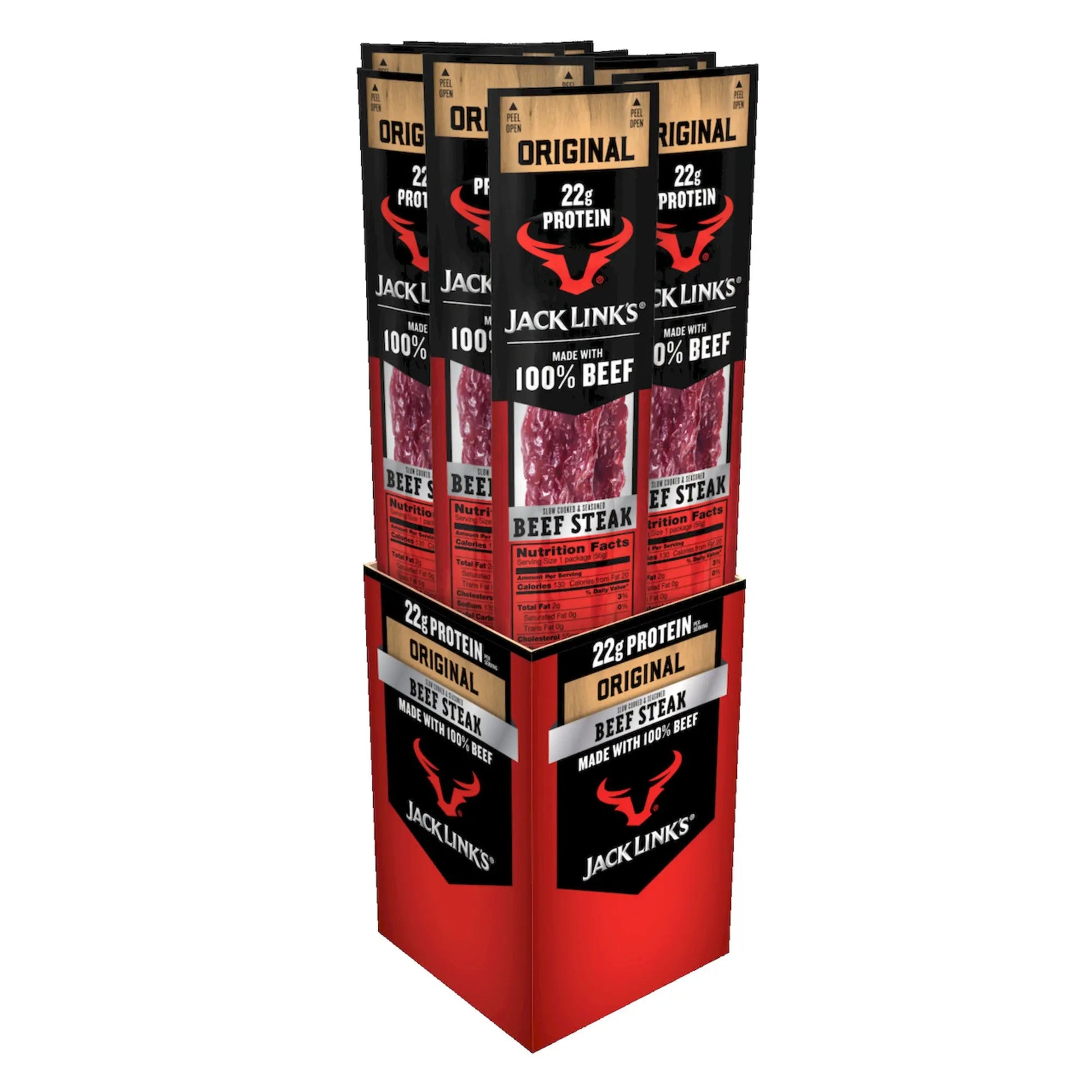 JK JUMBO ORIGINAL BEEF STEAK 12 CT