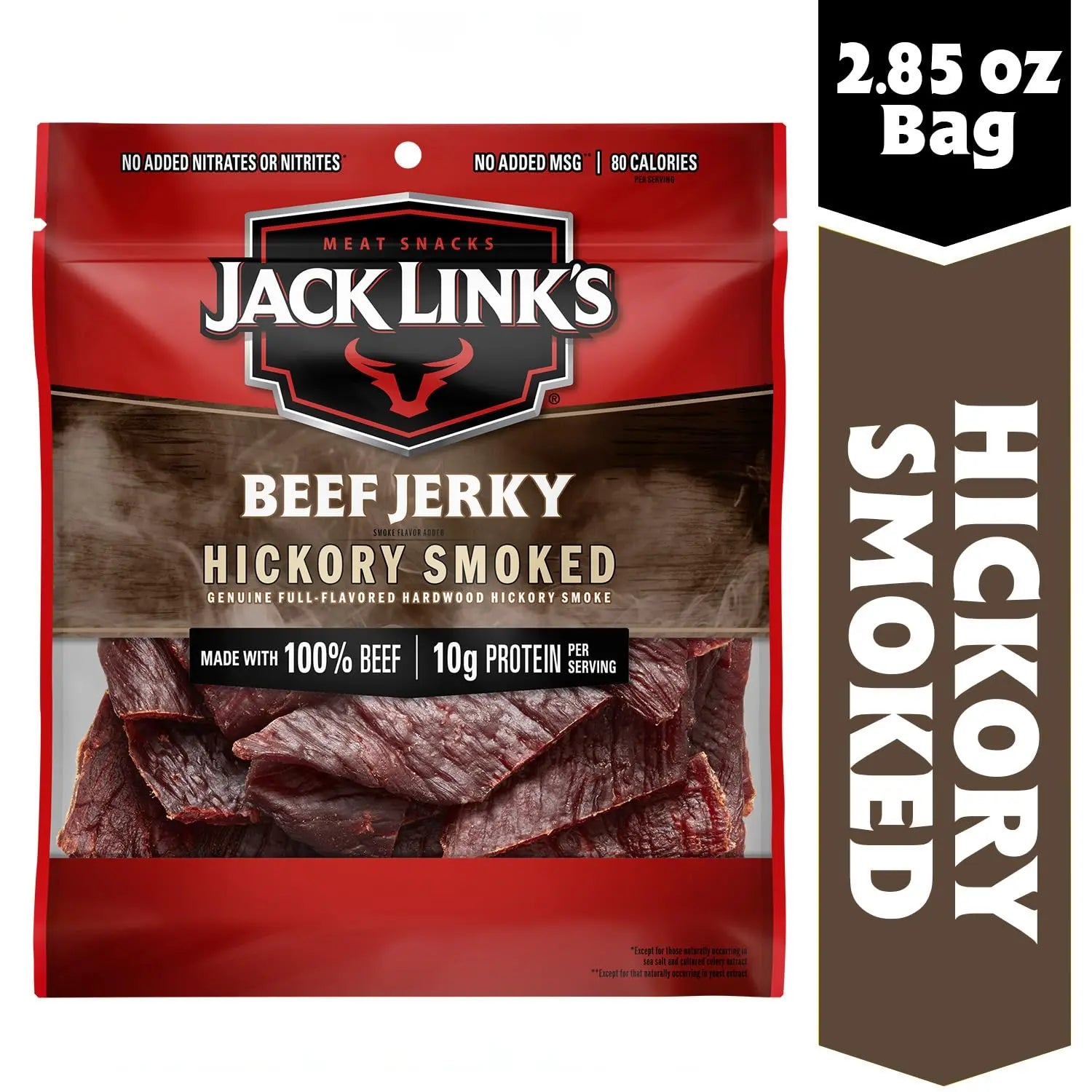 JK BAGS BEEF JERKY HICKROY SMOKE 8/3.25 OZ