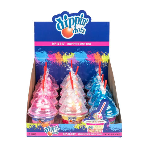 KOKO'S DIPPIN DOTS DIP-N-LICK 12CT