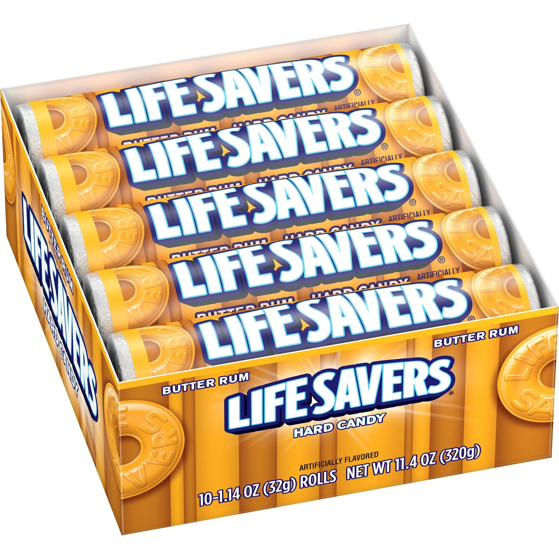 LIFE SAVERS BUTTER RUM 20 CT