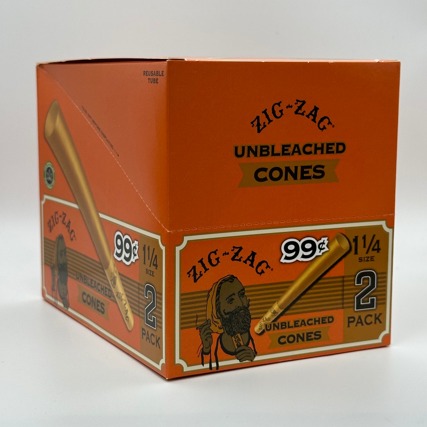 Zig Zag Cones 1 1/4 PP99 24CT 2PK - Chase Cash & Carry