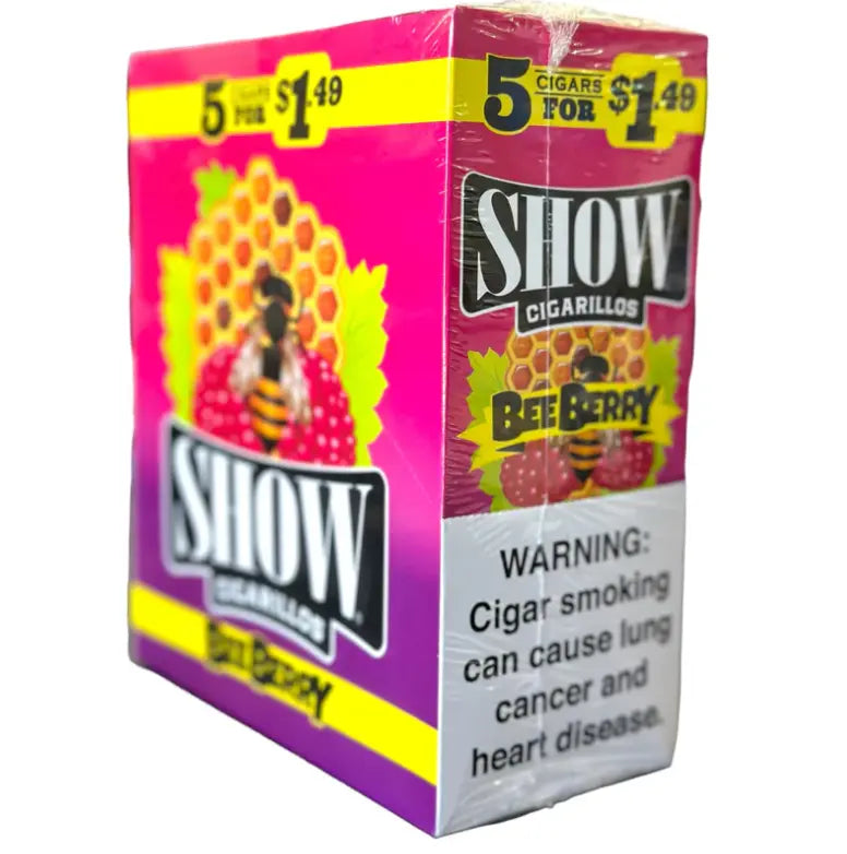 SHOW CIGARILLO 5/$1 BEEBERRY 15/5 PK