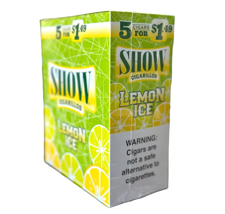 SHOW CIGARILLO 5/$1 LEMON ICE 15/5 PK