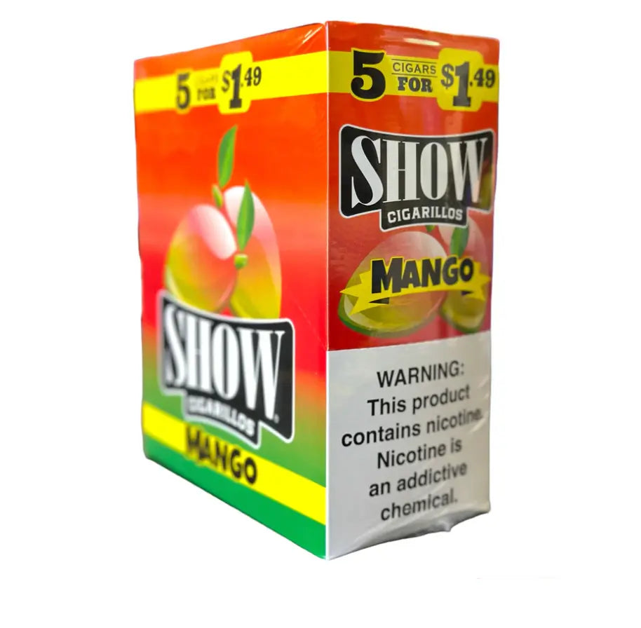 SHOW CIGARILLO 5/$1 MANGO 15/5 PK