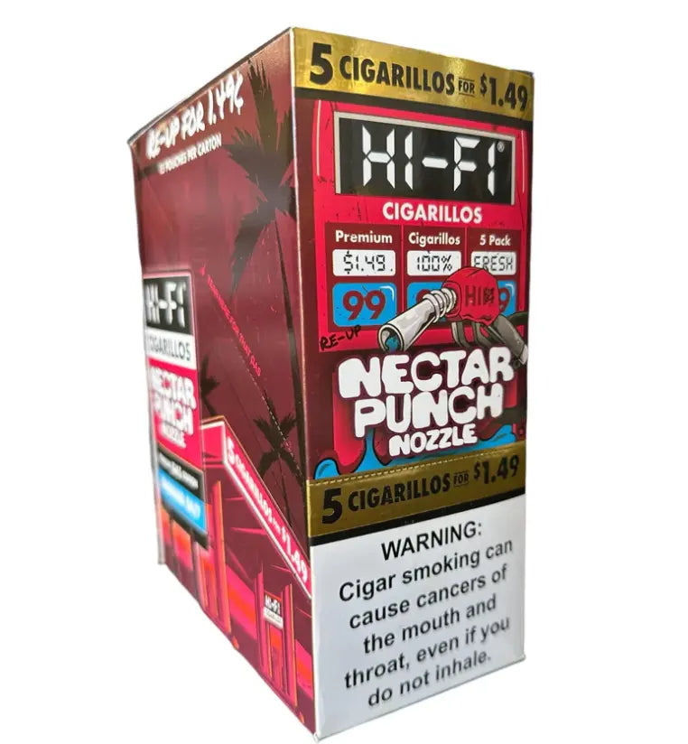 HIFI CIGARILLO 5/$1 NECTAR PUNCH 15/5 PK