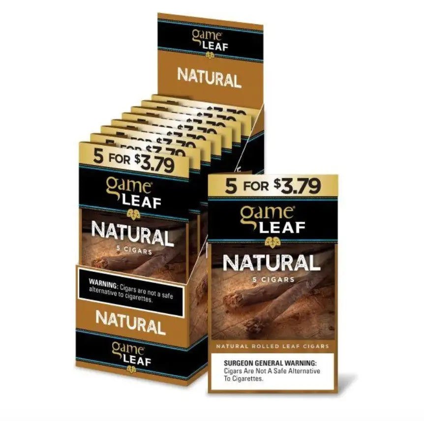 GAME LEAF 8- 5/$2.99 NATURAL