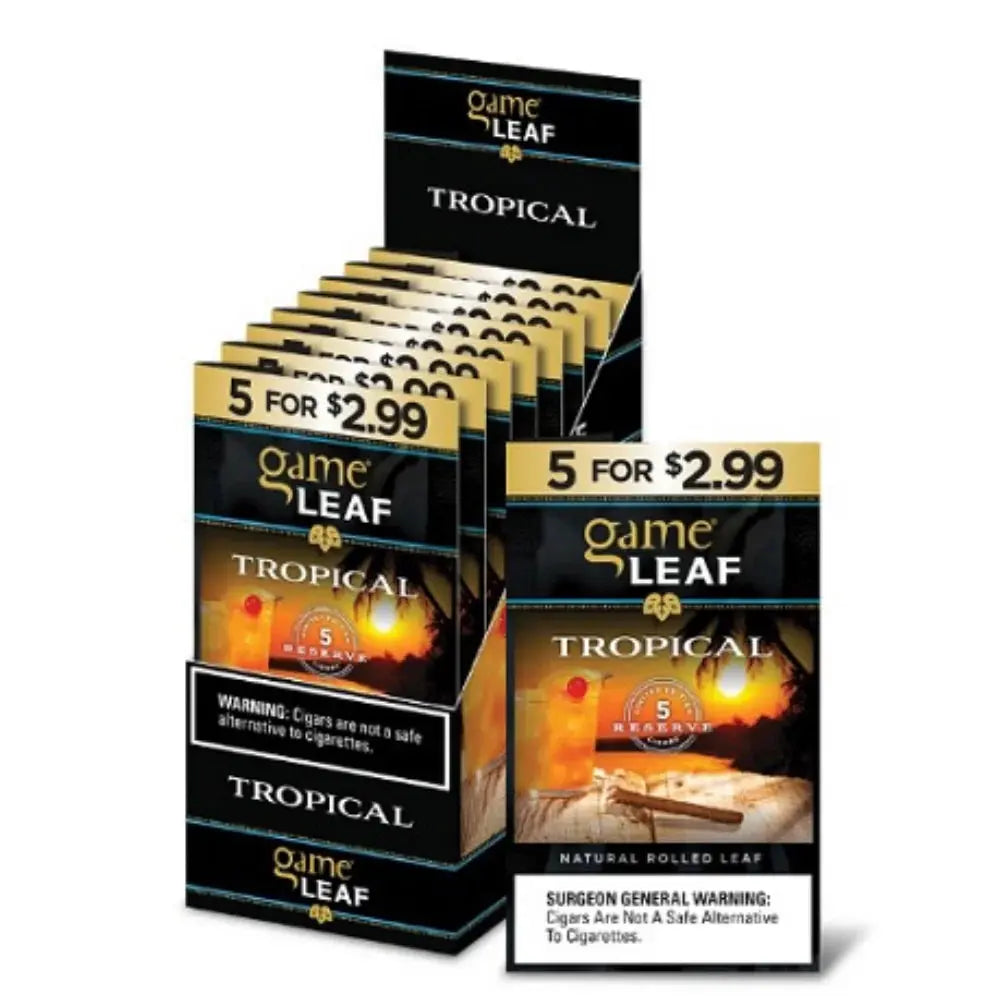 GAME LEAF 8- 5/$2.99 TROPICAL