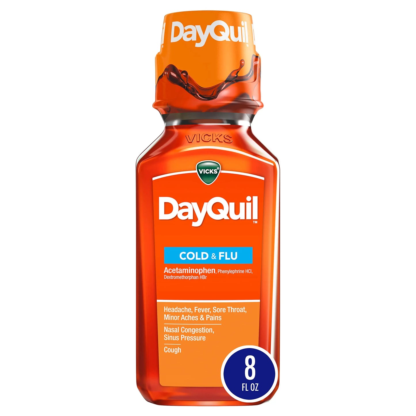 DAYQUIL COLD & FLU 8/1 OZ