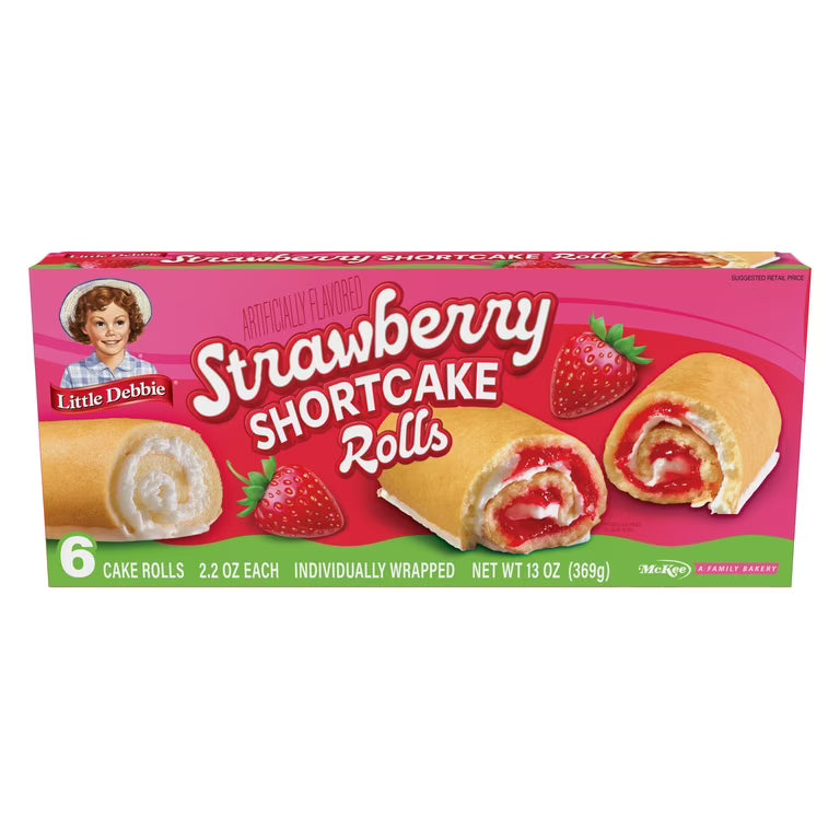 LD STRAWBERRY SHORT CAKE 6CT