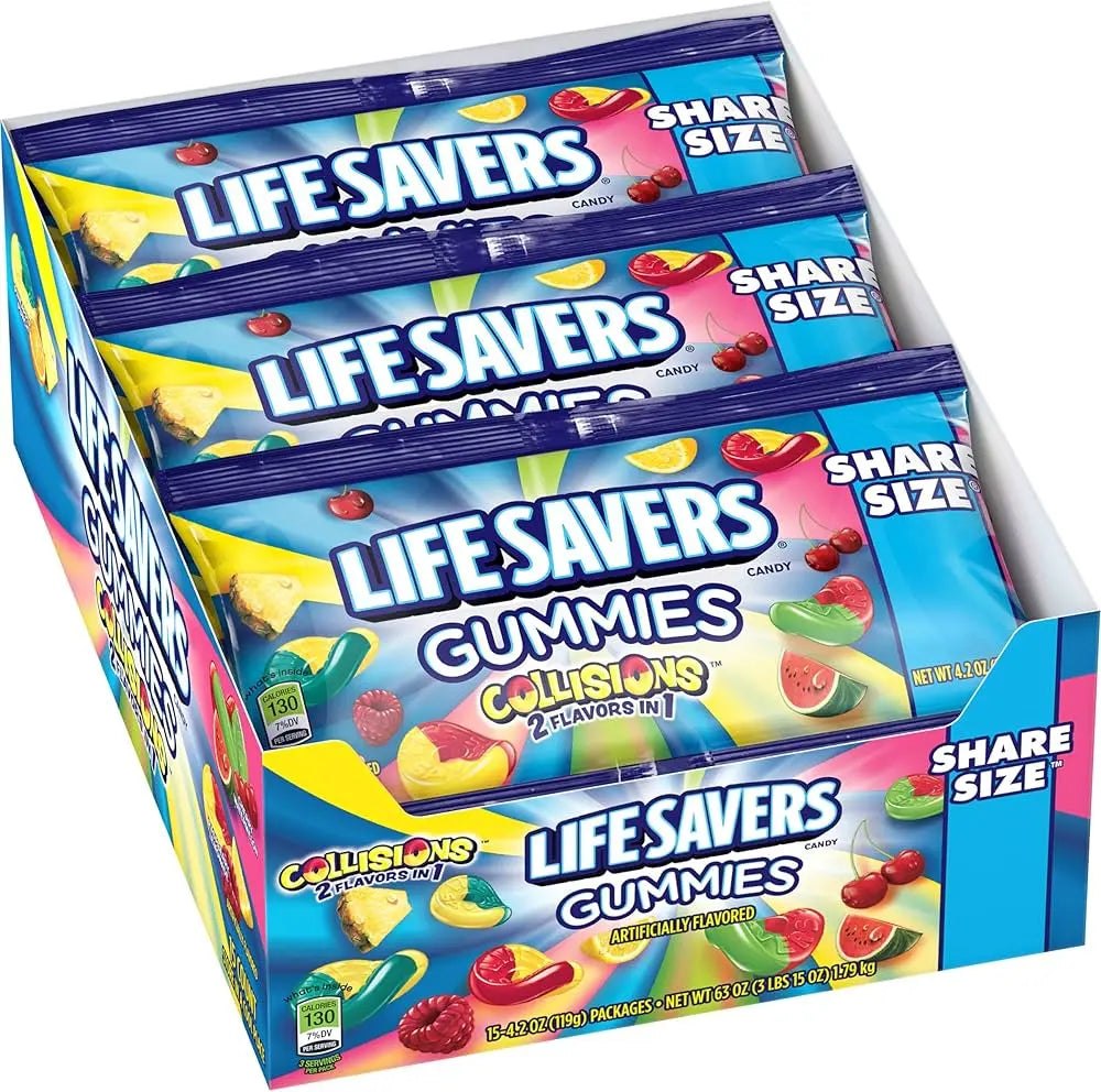KS LIFESAVERS GUMMIES COLLISIONS 15CT
