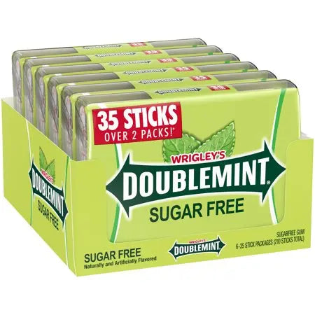 WRIGLEY 35 STICK DOUBLEMINT 6CT