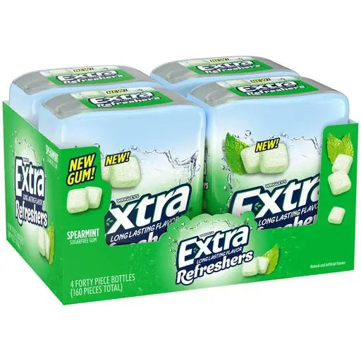 EXTRA REFRESHERS SPEARMINT 4 CT