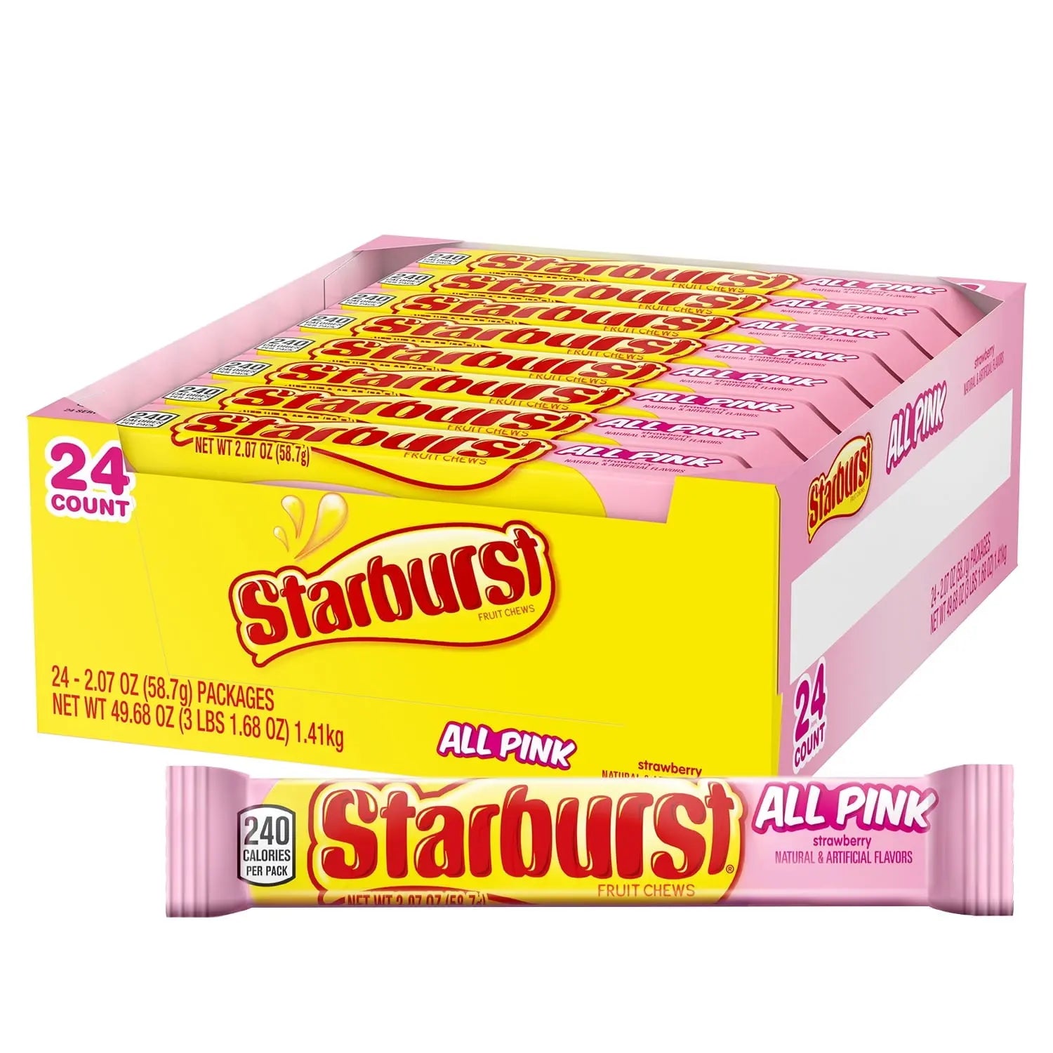 KS STARBURST ALL PINK 24 CT